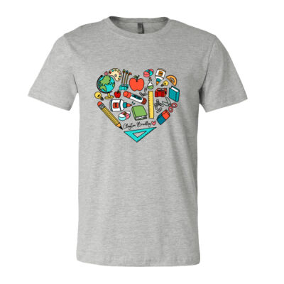 Teachers Supply Heart Tee Thumbnail